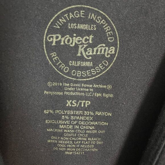 Project Karma Bowie Strike Bodysuit. XS New - Picture 7 of 10